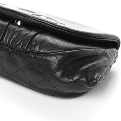 Chanel Lambskin Half Moon Wallet On Chain WOC Black 11 of 11