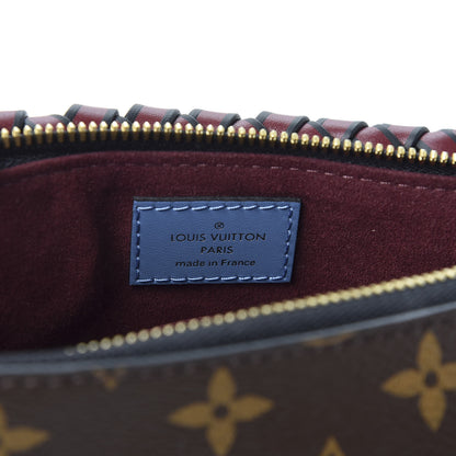 Louis Vuitton Monogram Beaubourg Hobo Mini Bordeaux Red Peach Safran Blue Jean Blue 7 of 9