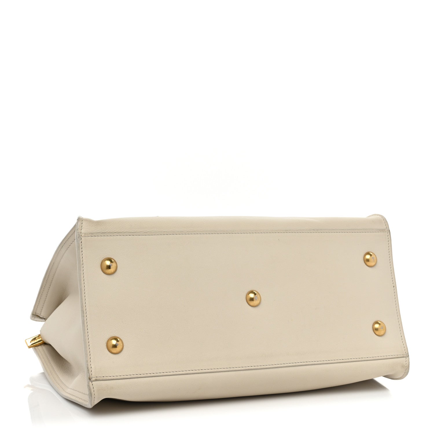 Saint Laurent Calfskin Small Classic Y Cabas Chalk 4 of 16