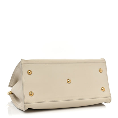 Saint Laurent Calfskin Small Classic Y Cabas Chalk 4 of 16