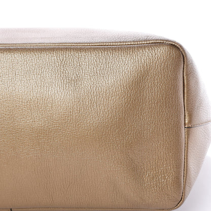 Givenchy Metallic Goatskin Large Antigona Tote Gold 12 of 13