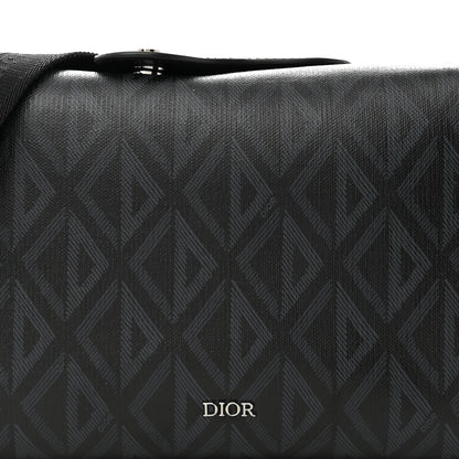 Christian Dior Canvas CD Diamond Lingot 22 Bag Black 7 of 9
