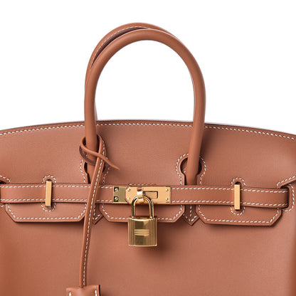 Hermes Veau Jonathan Birkin 25 Gold 10 of 38