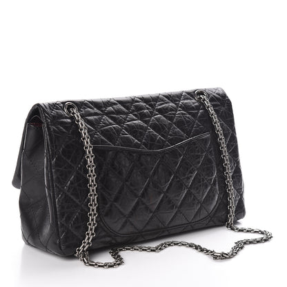 Chanel Aged Calfskin Quilted 2.55 Reissue 227 Flap Black 3 of 10