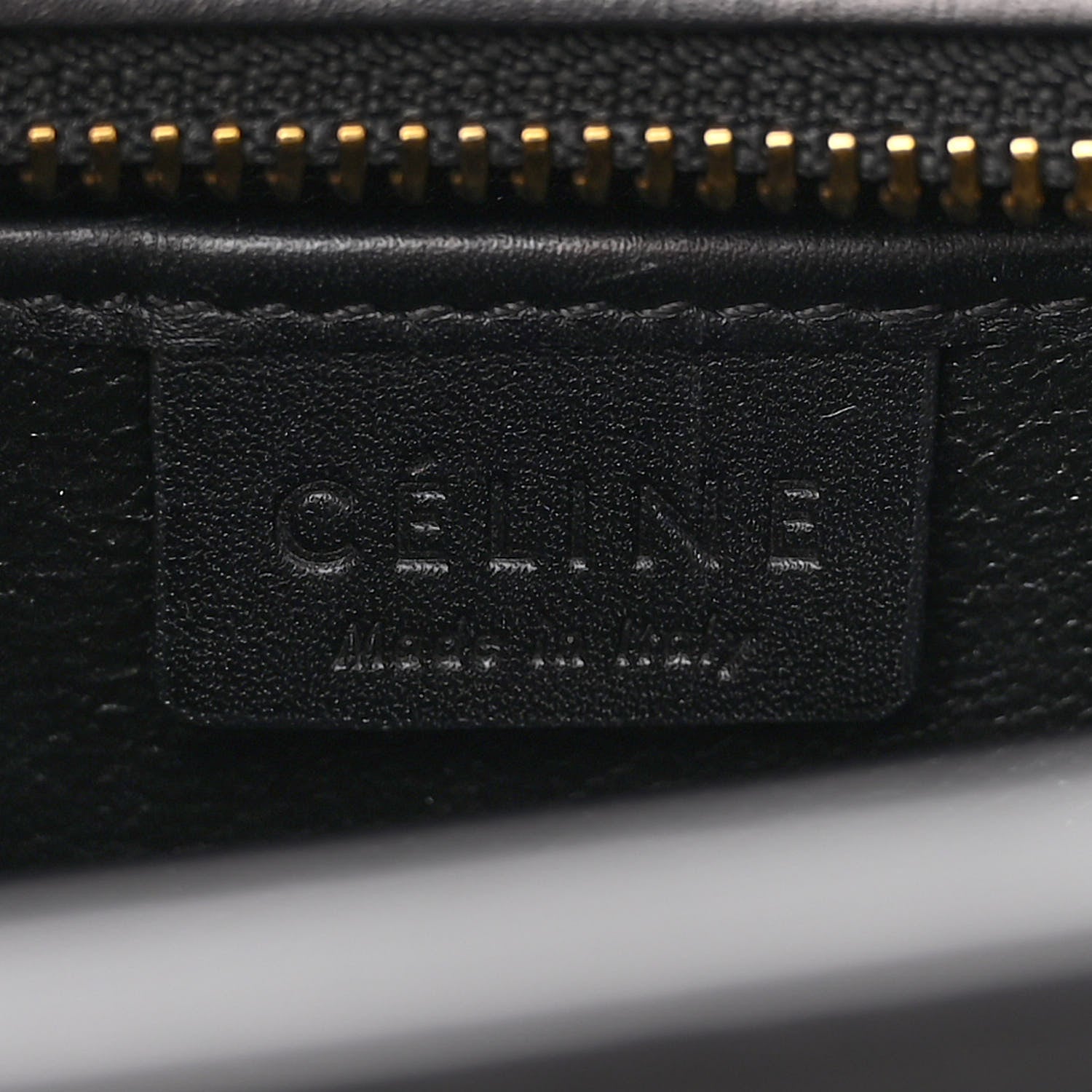 Celine Tartan Calfskin Nano Luggage Red Black 6 of 15