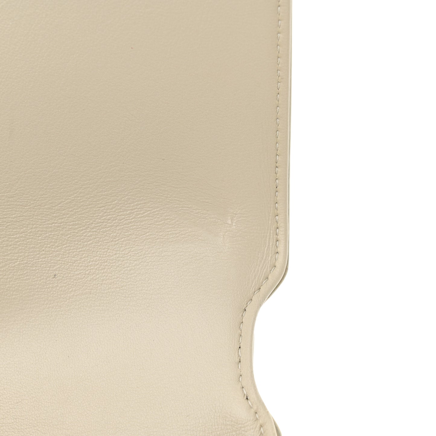 Smooth Calfskin Le Maillon Satchel Crema Soft