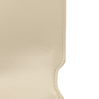 Saint Laurent Smooth Calfskin Le Maillon Satchel Crema Soft 10 of 12
