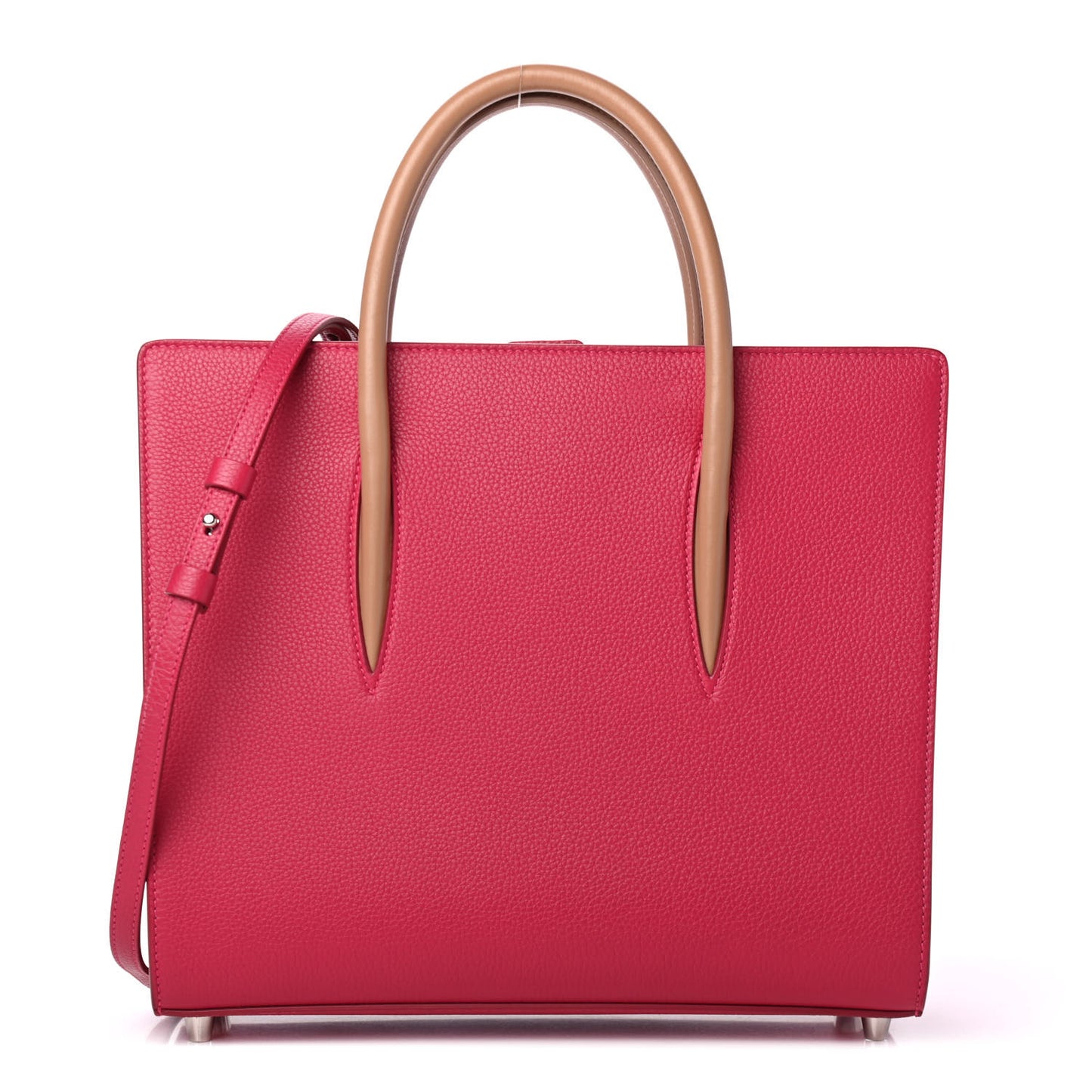 Calfskin Empire Patent Studded Medium Paloma Loulou