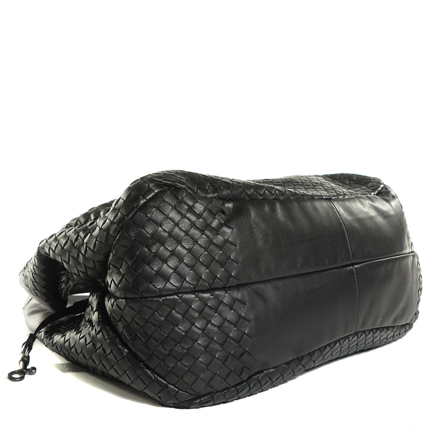 Nappa Intrecciato Large Campana Nero Black