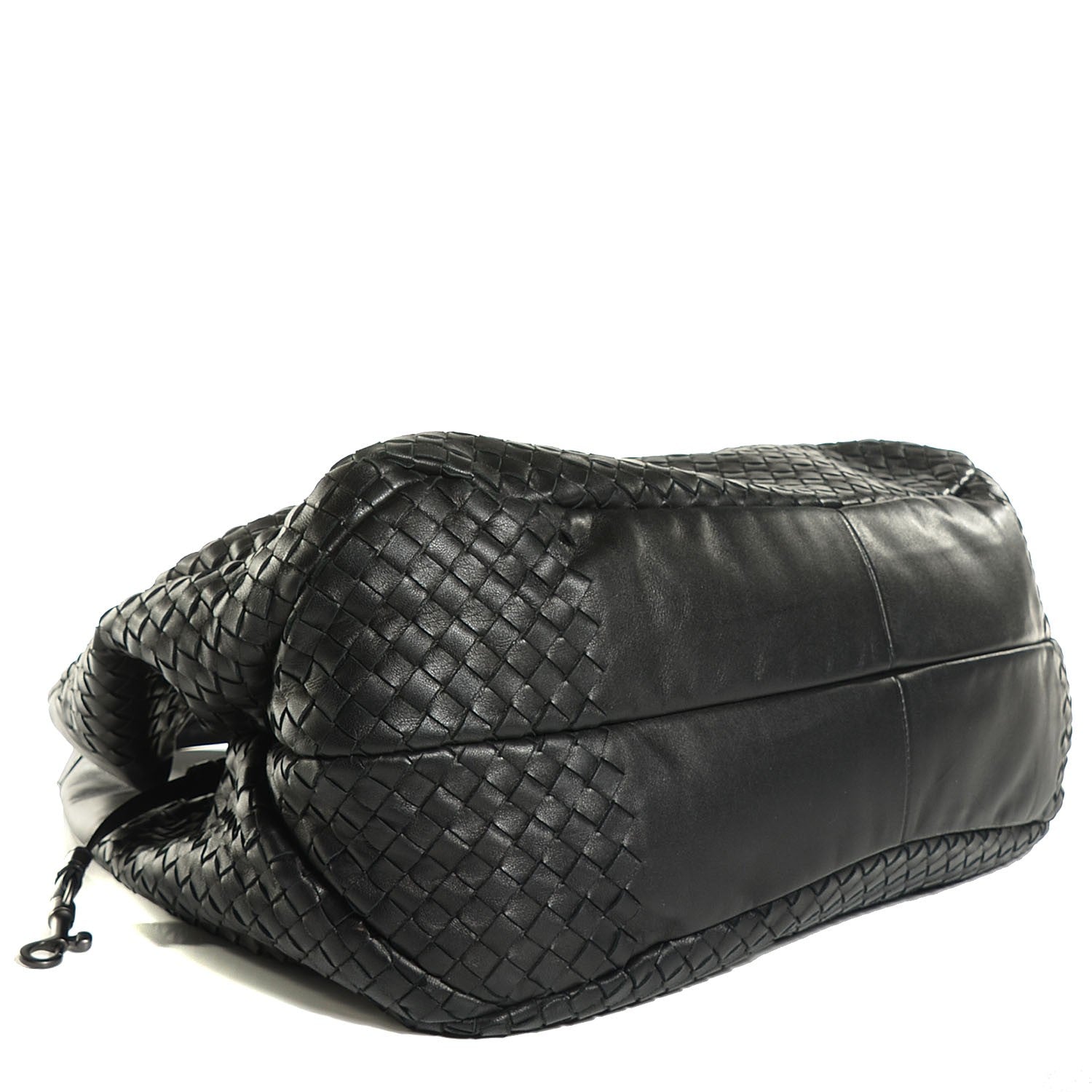 Bottega Veneta Nappa Intrecciato Large Campana Nero Black 4 of 9
