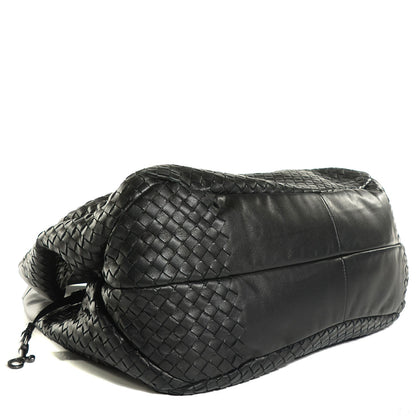 Bottega Veneta Nappa Intrecciato Large Campana Nero Black 4 of 9