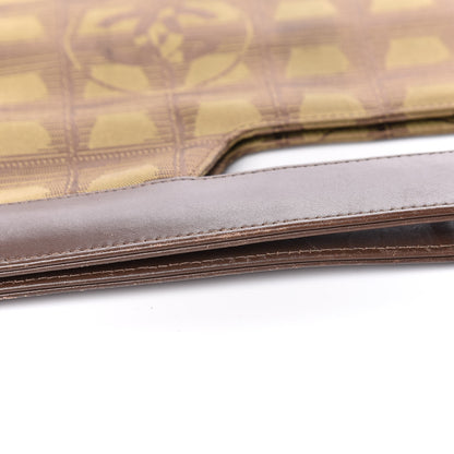 Chanel Nylon Travel Pouch Brown 10 of 18
