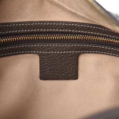 Gucci GG Supreme Monogram Web Small Ophidia Shoulder Bag Brown 8 of 10