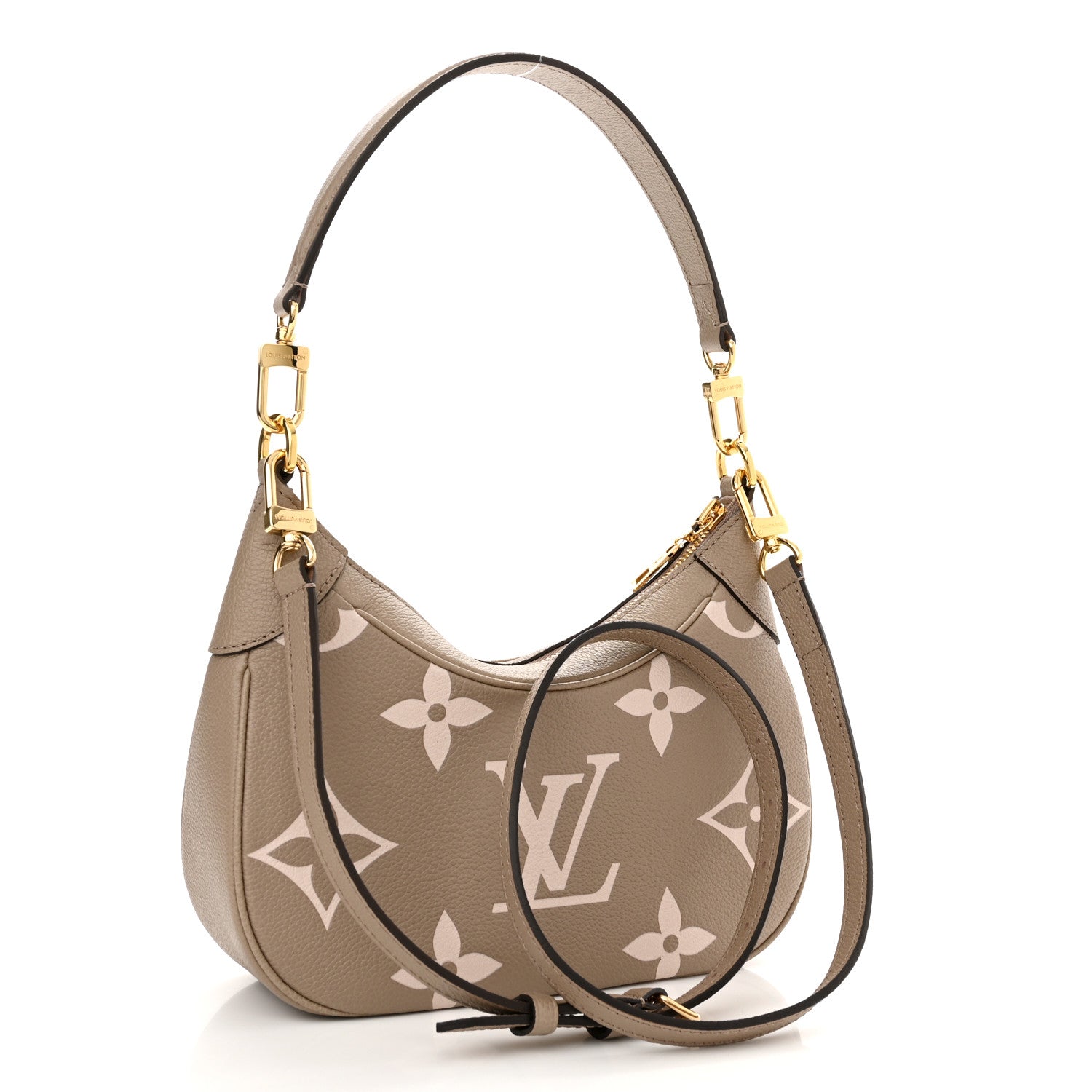 Louis Vuitton Empreinte Monogram Giant Bagatelle NM Tourterelle Creme 3 of 9