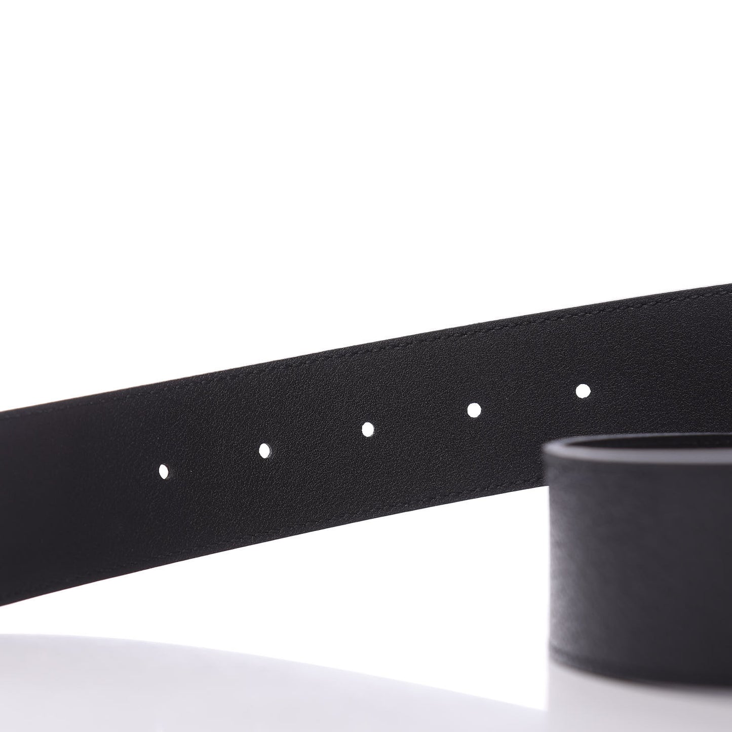 Textured Calfskin Double G 40mm Belt 90 36 Black