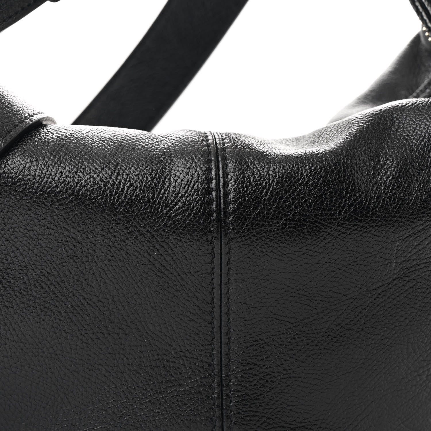 Chloe Grained Calfskin Small Bracelet Hobo Bag Black 8 of 10