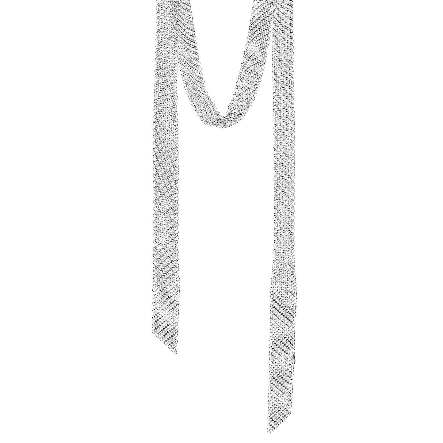 Sterling Silver Elsa Peretti Mesh Scarf Necklace