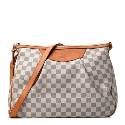 Louis Vuitton Damier Azur Siracusa MM 1 of 10
