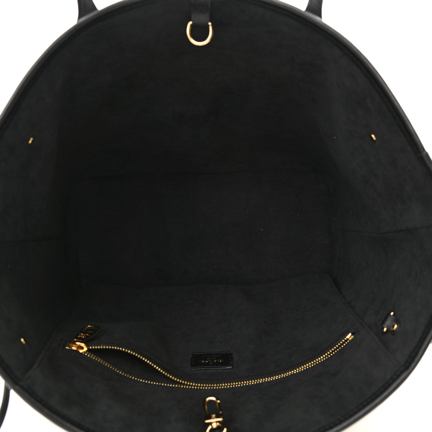 Empreinte Monogram Giant Broderies Neverfull MM Cream Black
