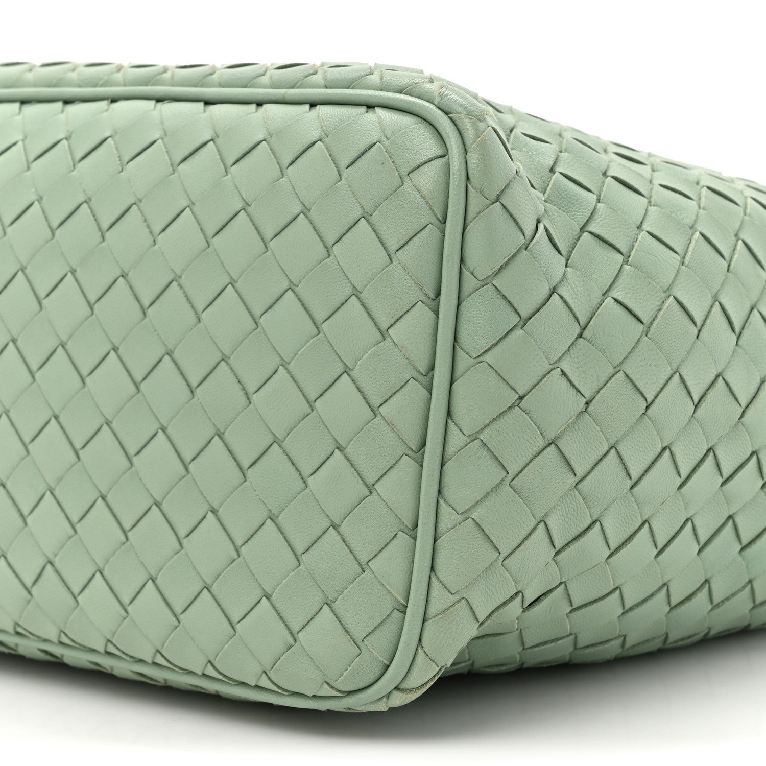 Bottega Veneta Nappa Intrecciato Ciambrino Bag New Sage 9 of 14