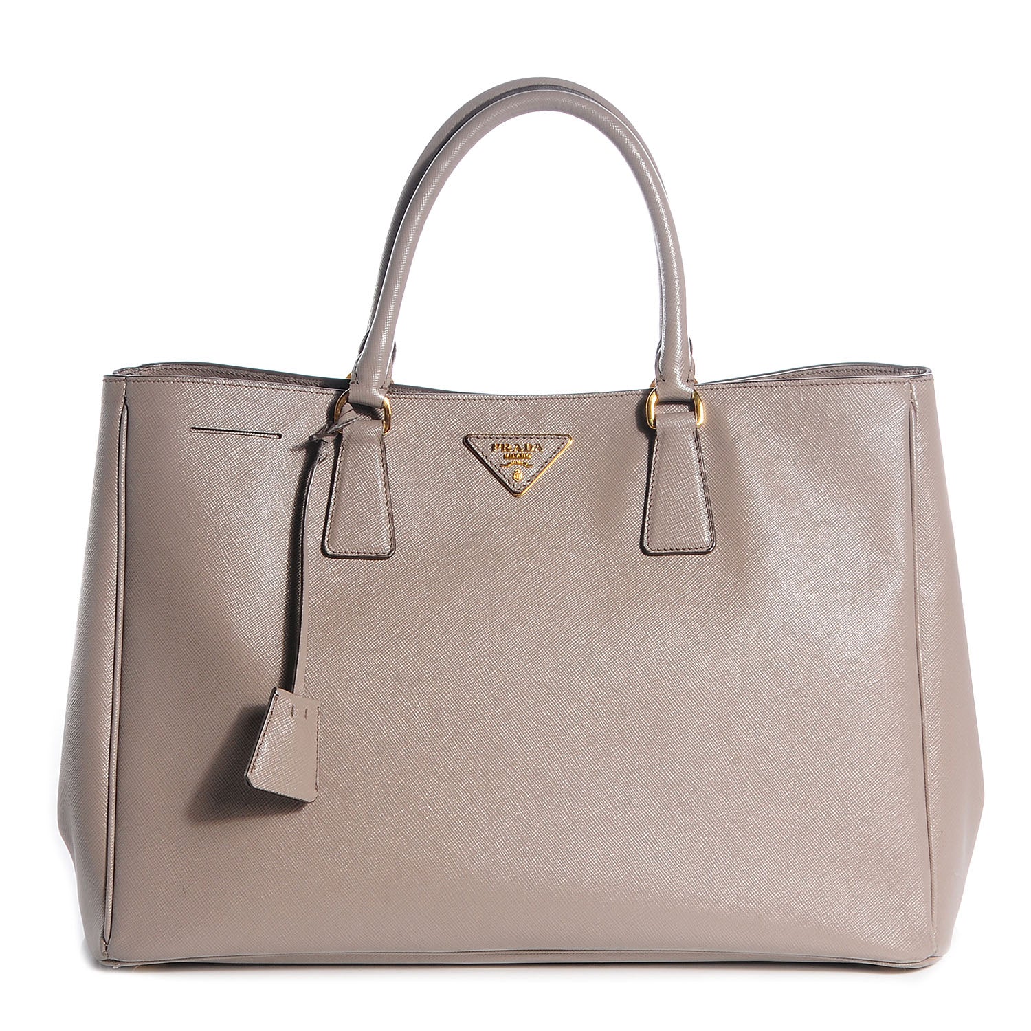 Prada Saffiano Lux Large Tote Argilla 1 of 9