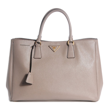 Prada Saffiano Lux Large Tote Argilla 1 of 9