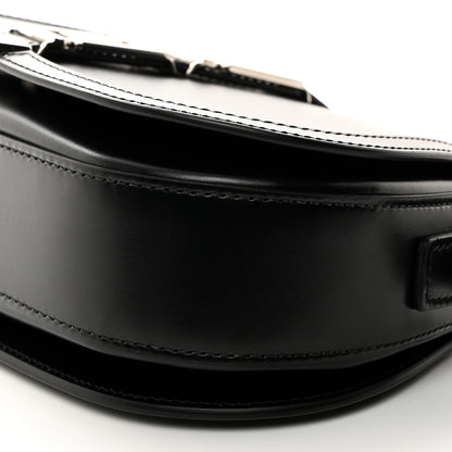 Versace Calfskin Medium Greca Goddess Shoulder Bag Black 11 of 12