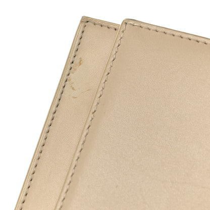 Saint Laurent Smooth Calfskin Classic Monogram Kate Tassel Chain Wallet Nude Powder 10 of 11