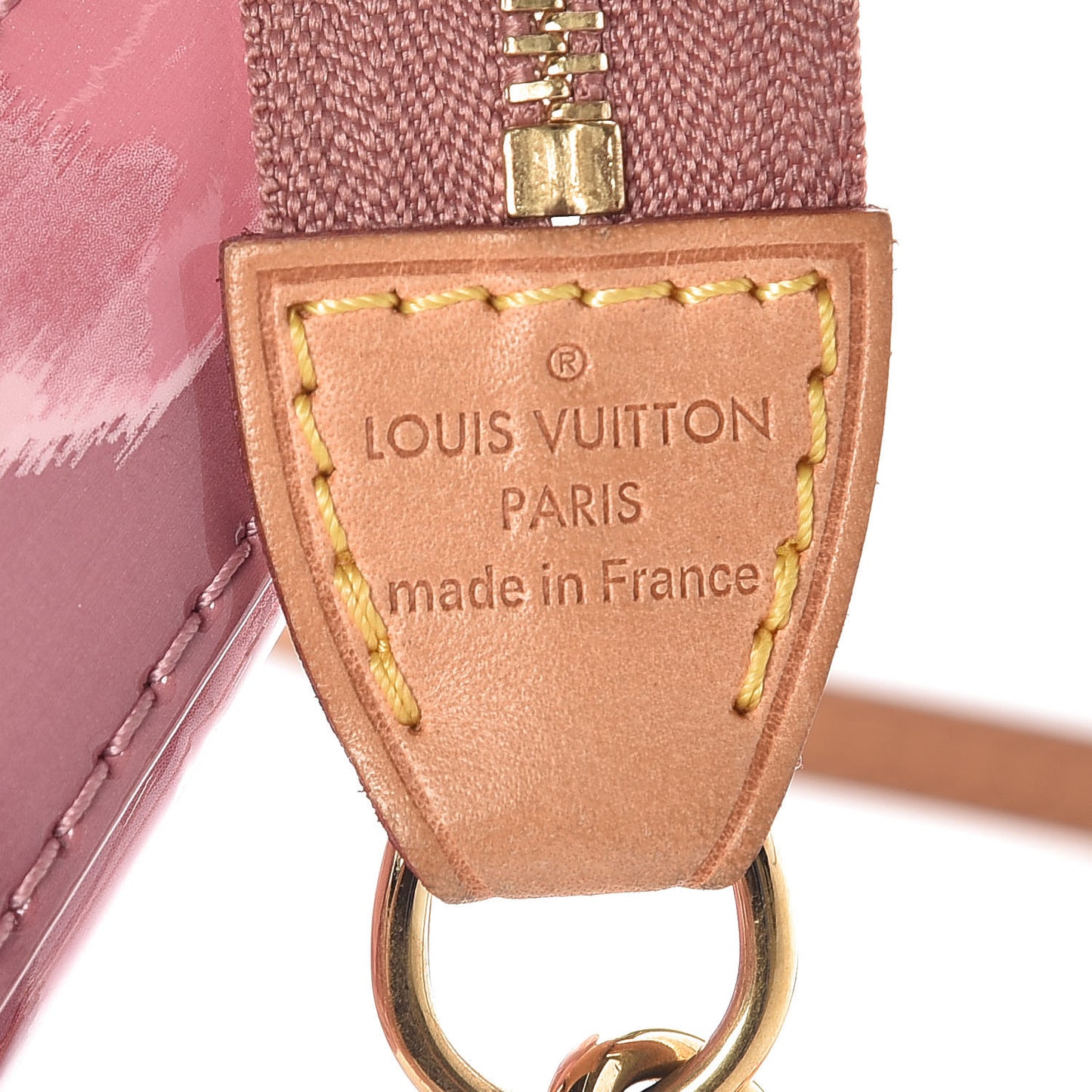 Vernis Ikat Pochette Accessories NM Rose Velours