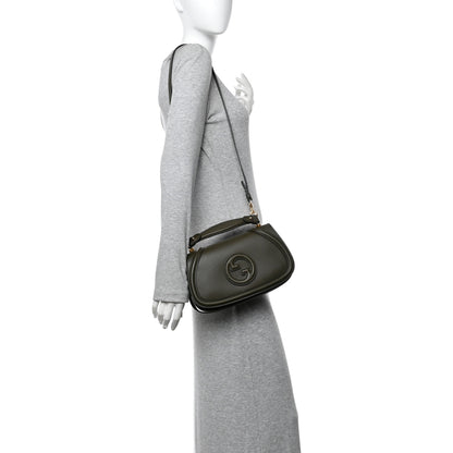 Gucci Arabella Calfskin Medium Blondie Top Handle Bag Luscious Green 2 of 11
