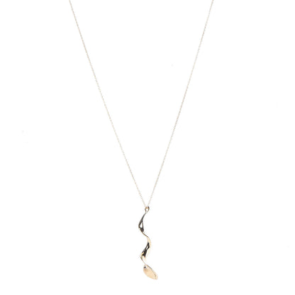 Tiffany 18K Yellow Gold Frank Gehry Orchid Pendant Necklace 1 of 7