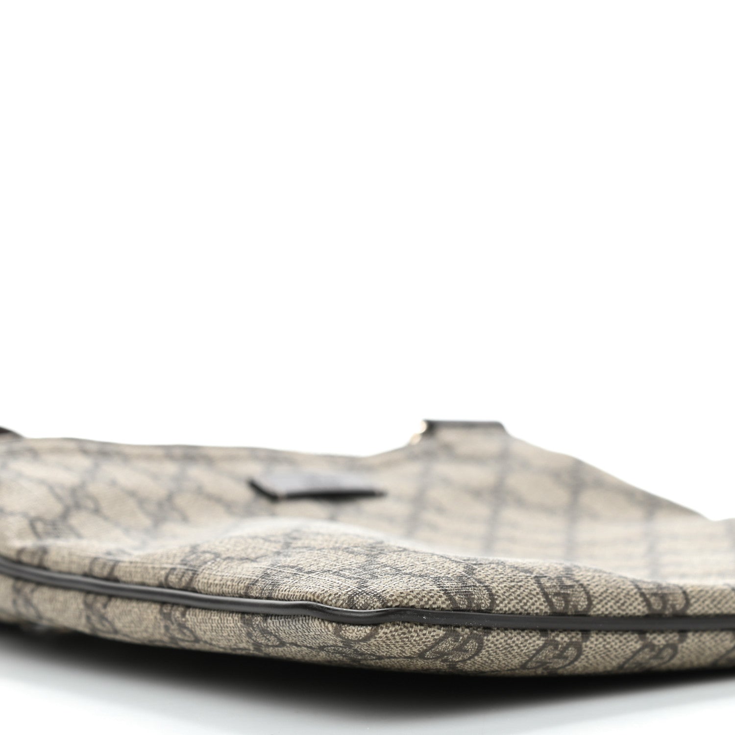 Gucci GG Supreme Monogram Small Flat Messenger Bag Dark Brown 5 of 8