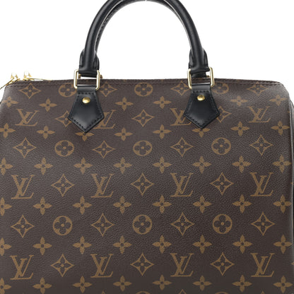 Louis Vuitton Monogram My World Tour Speedy Bandouliere 30 Black 7 of 11