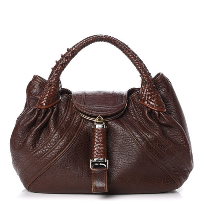 Fendi Nappa Nuvolata Spy Cognac 1 of 7