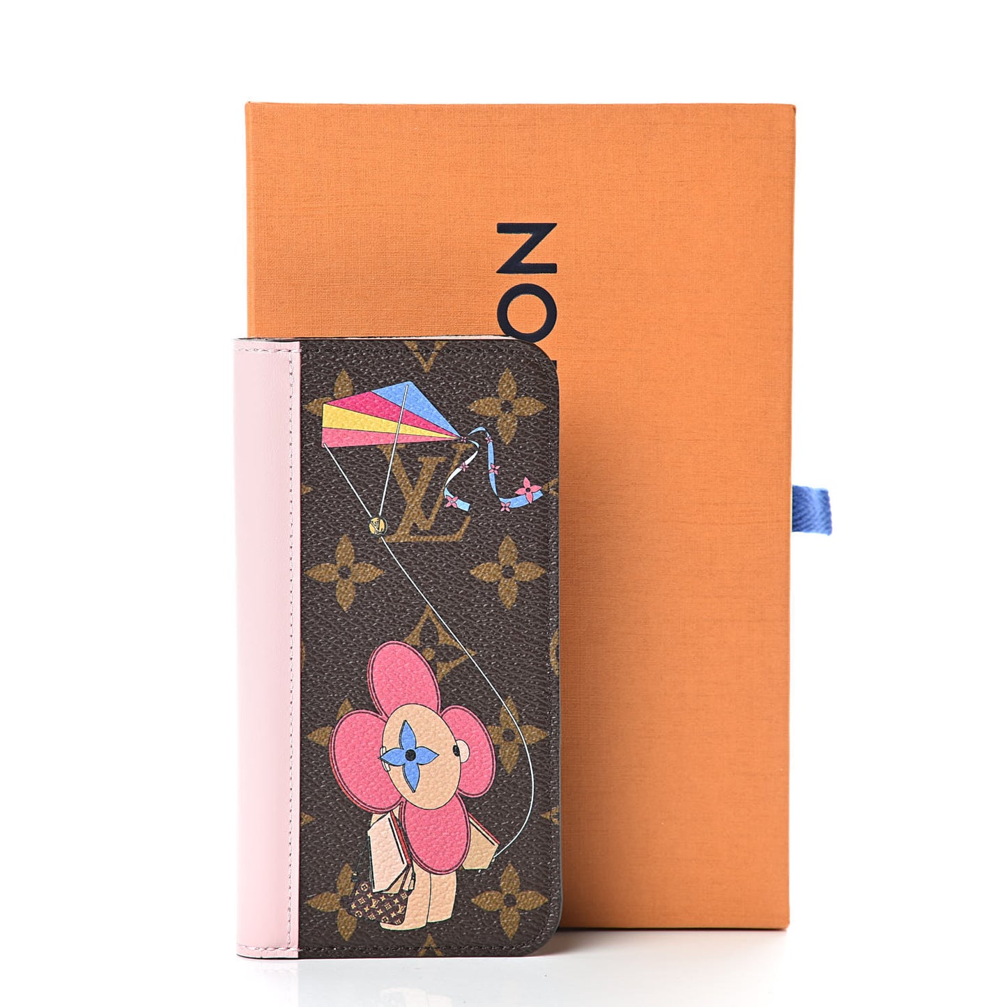 Monogram 2019 Christmas Animation iPhone X/XS Max Folio Case Rose Ballerine