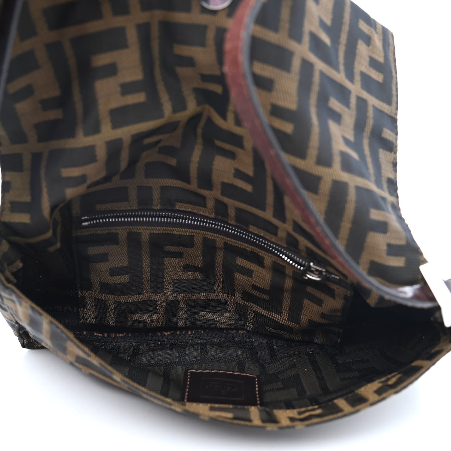 Fendi Zucca Pochette Tobacco 4 of 4