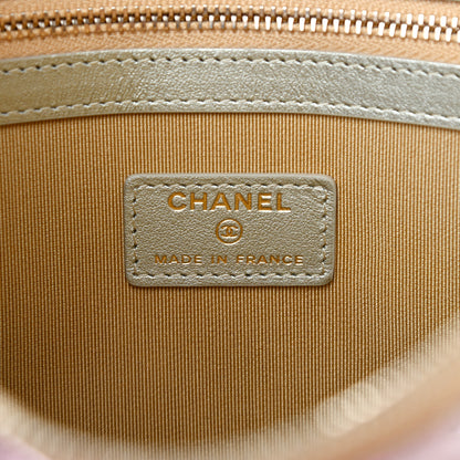Chanel Metallic Goatskin Quilted Medium 2.55 Reissue Cosmetic Case Multicolor 6 of 7