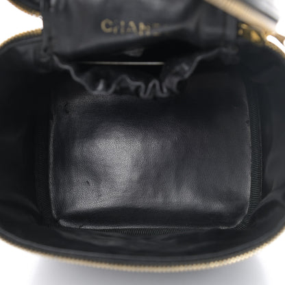 Chanel Patent Vanity Cosmetic Case Black 5 of 13
