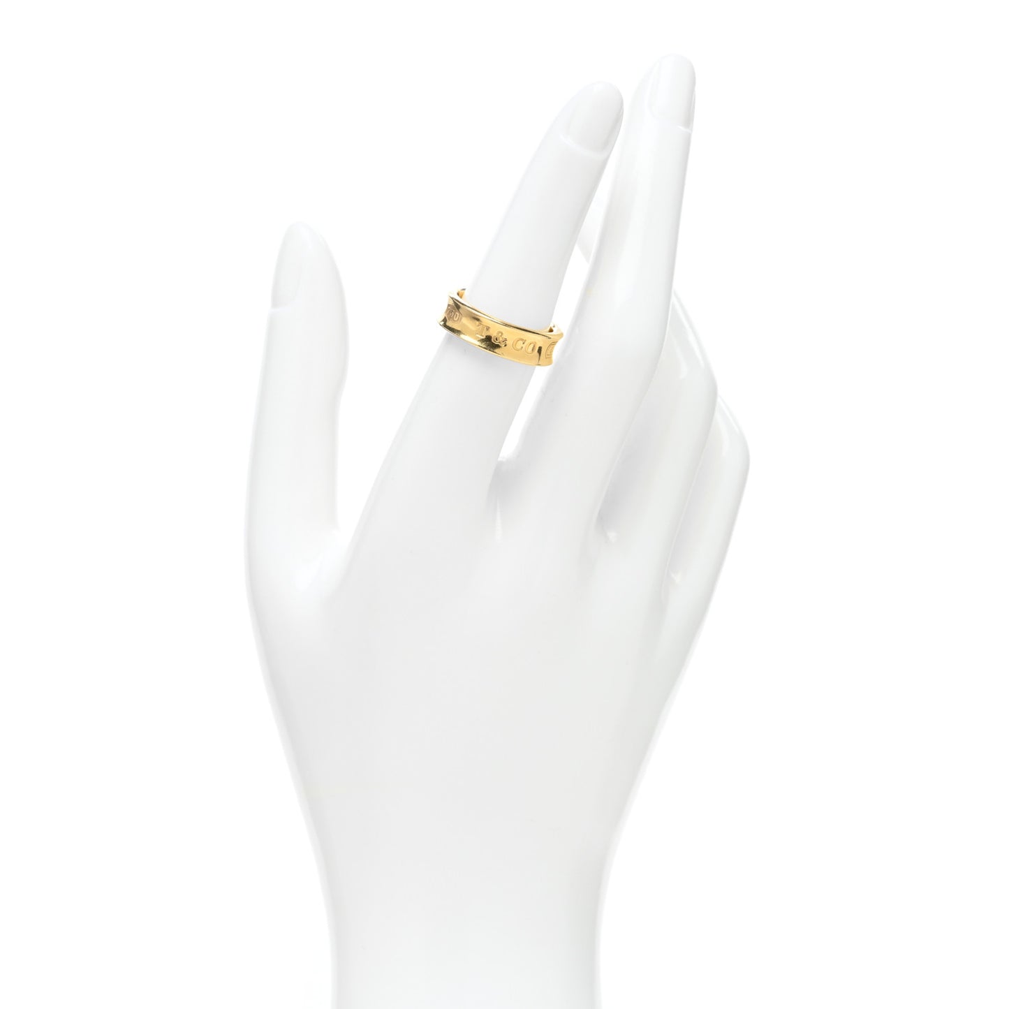 18K Yellow Gold 1837 Band Ring 53 6.5