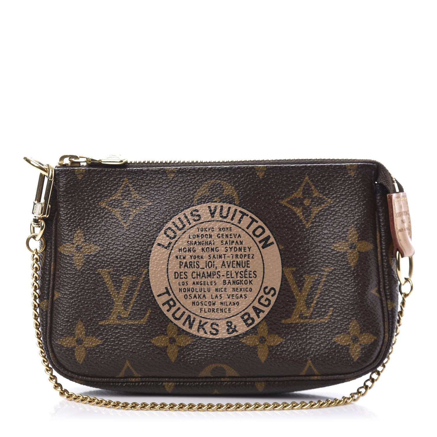 Louis Vuitton Monogram Complice Trunks and Bags Mini Pochette Accessories Beige 1 of 11