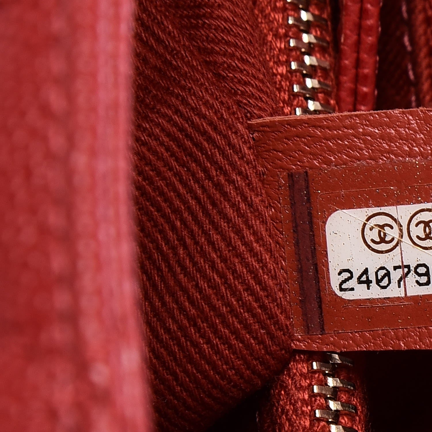 Chanel Caviar Quilted Small Coco Handle Flap Red 7 of 7