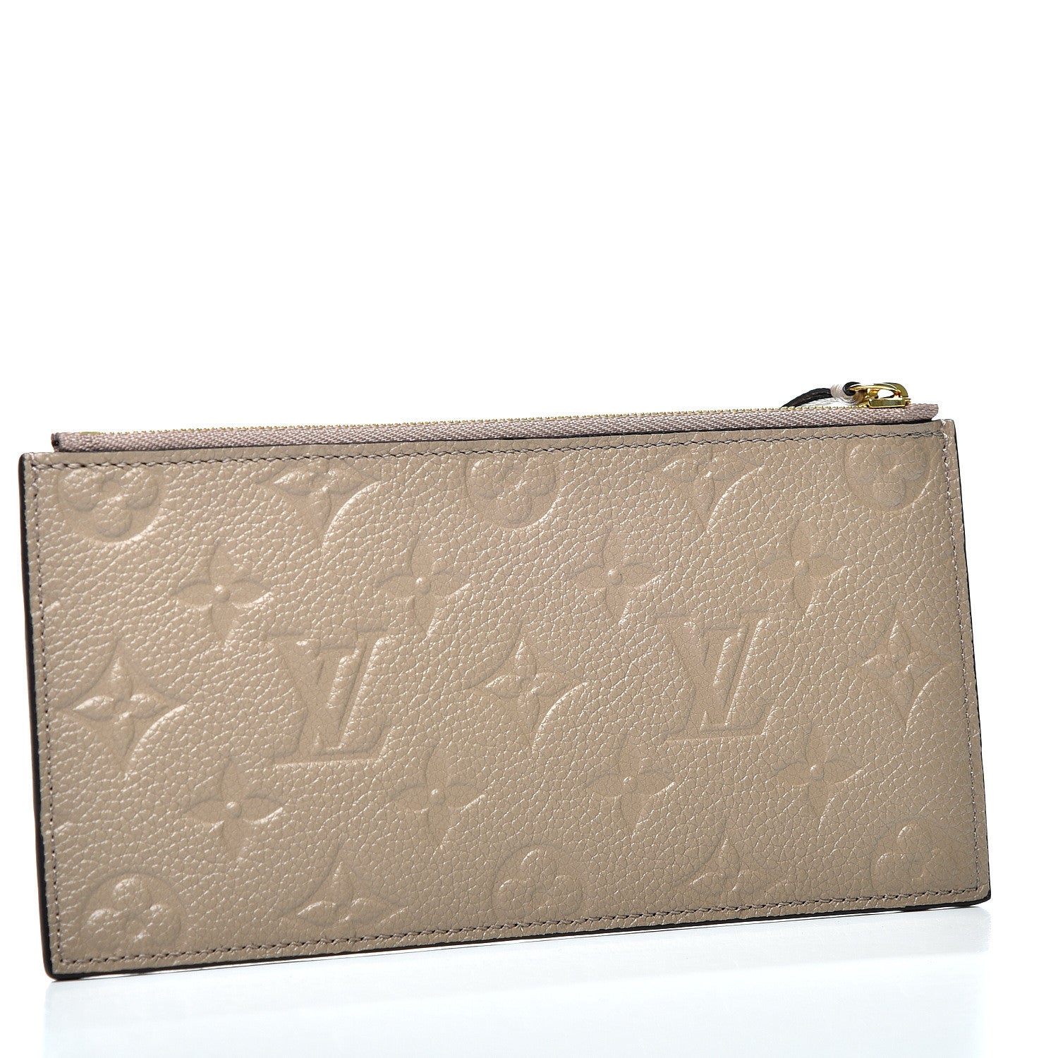 Louis Vuitton Empreinte Felicie Chain Wallet Zippered Insert Tourterelle 2 of 8
