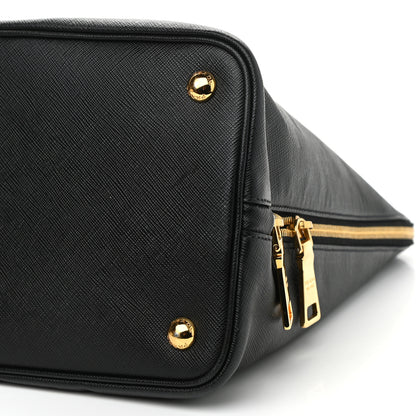 Prada Saffiano Lux Large Promenade Tote Black 11 of 11