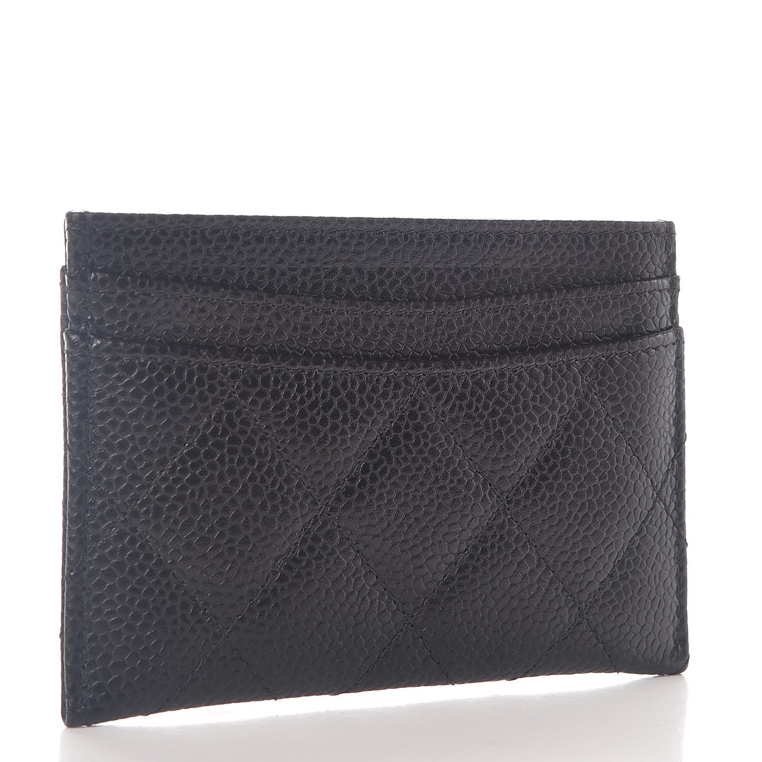 Chanel Caviar Quilted Card Holder Black 3 of 8