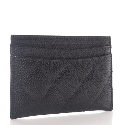 Chanel Caviar Quilted Card Holder Black 3 of 8