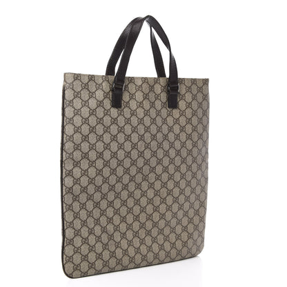 Gucci GG Plus Monogram Flat Vertical Tote Brown 3 of 10