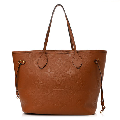Louis Vuitton Empreinte Monogram Giant Neverfull MM Cognac 2 of 10