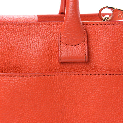 Chanel Grained Calfskin Mini Neo Executive Shopper Tote Red 7 of 11