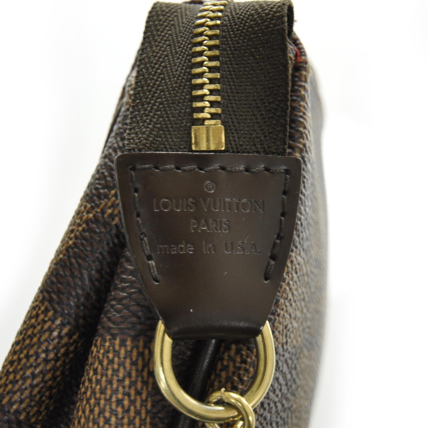 Louis Vuitton Damier Ebene Eva Clutch 9 of 9