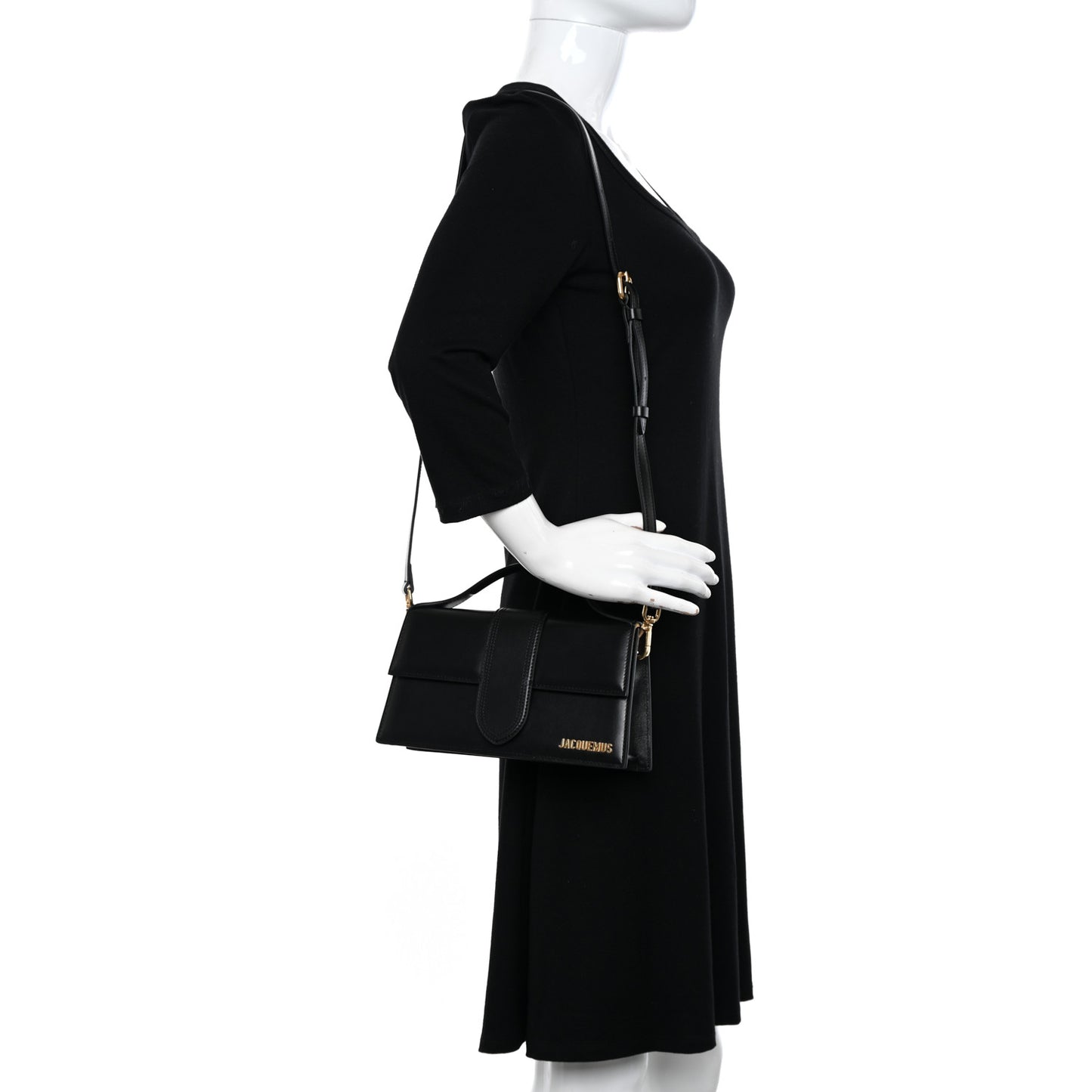 Smooth Calfskin Le Grand Bambino Black